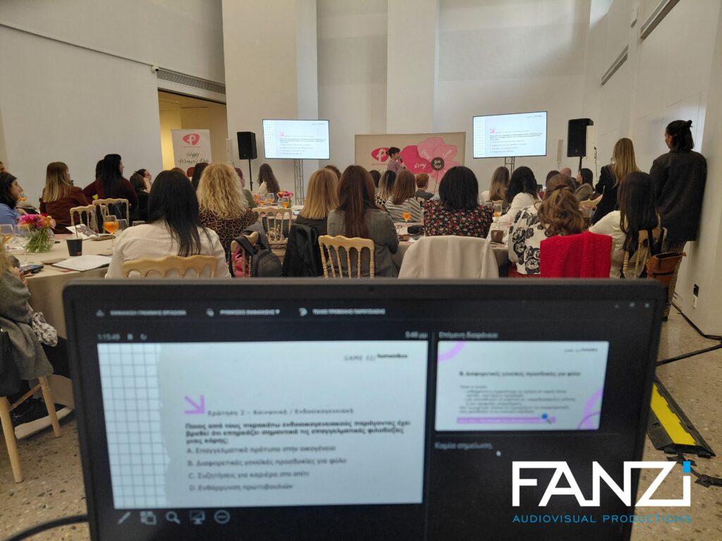 Εταιρικά Events & Οπτικοακουστικές Υπηρεσίες για Επαγγελματικές Παρουσιάσεις και Συνέδρια